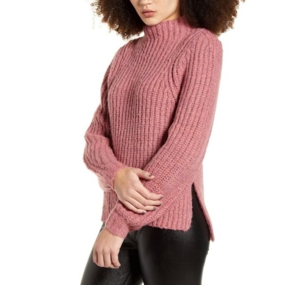 Leith Mock Neck Sweater